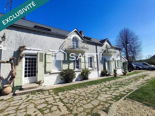 Maison à vendre 252 000 € 8 pièces 6 chambres 245 m² 1 893 m² de terrain Saint-Erme-Outre-et-Ramecourt 02820