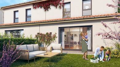 Maison de ville à vendre - Neuf 270 000 € 4 pièces 3 chambres 88,8 m² disponible à partir du 30/06/2025 Centre Bassens 33530