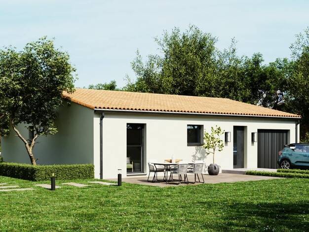 Terrain avec maison neuve à vendre 214 946 € 4 pièces 3 chambres 85 m² 268 m² de terrain Chaumes-en-Retz 44320