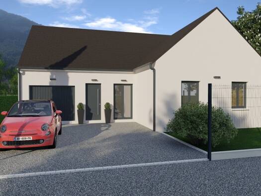 Terrain avec maison neuve à vendre 170 900 € 4 pièces 3 chambres 85 m² 624 m² de terrain Ardentes 36120