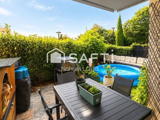 Appartement à vendre 199 500 € 2 pièces 1 chambre 43 m² Avenue de Marseille-Liourat Vitrolles 13127