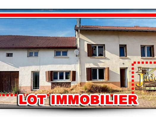 Maison à vendre 87 000 € 8 pièces 6 chambres 300 m² 320 m² de terrain Saint-Dié-des-Vosges 88100