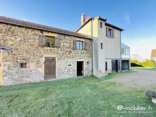 Maison à vendre 143 000 € 5 pièces 3 chambres 128 m² Marcigny 71110