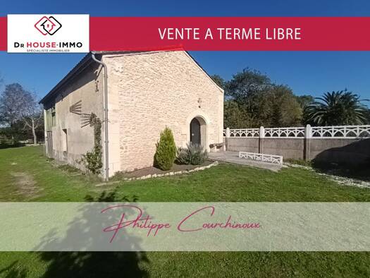 Maison en viager Bouquet 88 240 € 6 pièces 3 chambres 205 m² 2 330 m² de terrain Saint-Christoly-Médoc 33340