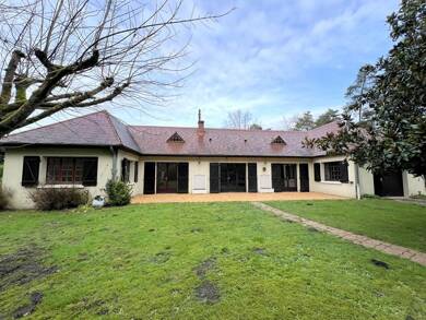 Maison de plain-pied à vendre 299 900 € 5 pièces 4 chambres 141 m² 16 760 m² de terrain Cérans-Foulletourte 72330