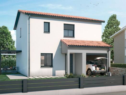Terrain avec maison neuve à vendre 309 000 € 4 pièces 3 chambres 85 m² 250 m² de terrain Centre Ville Marsillargues 34590
