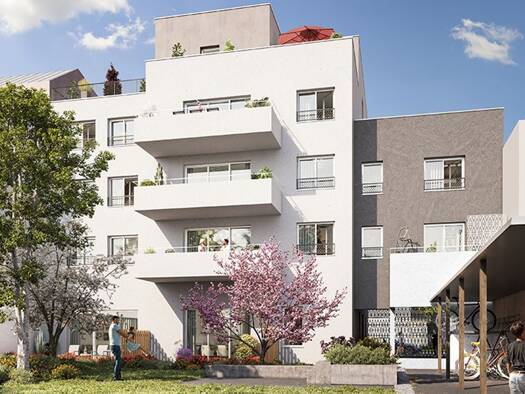 Maison à vendre - neuf 350 788 € 4 pièces 3 chambres 88 m² 123 m² de terrain La Boissière - Chauvinière - Santos Dumont Nantes 44000