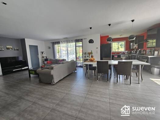 Maison de plain-pied à vendre 299 900 € 5 pièces 4 chambres 116 m² 912 m² de terrain Capens 31410