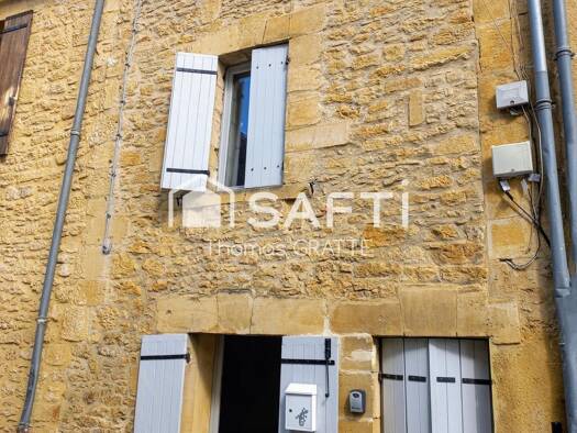 Maison à vendre 83 000 € 3 pièces 1 chambre 40 m² Secteur Sauvegarde Sarlat-la-Canéda 24200