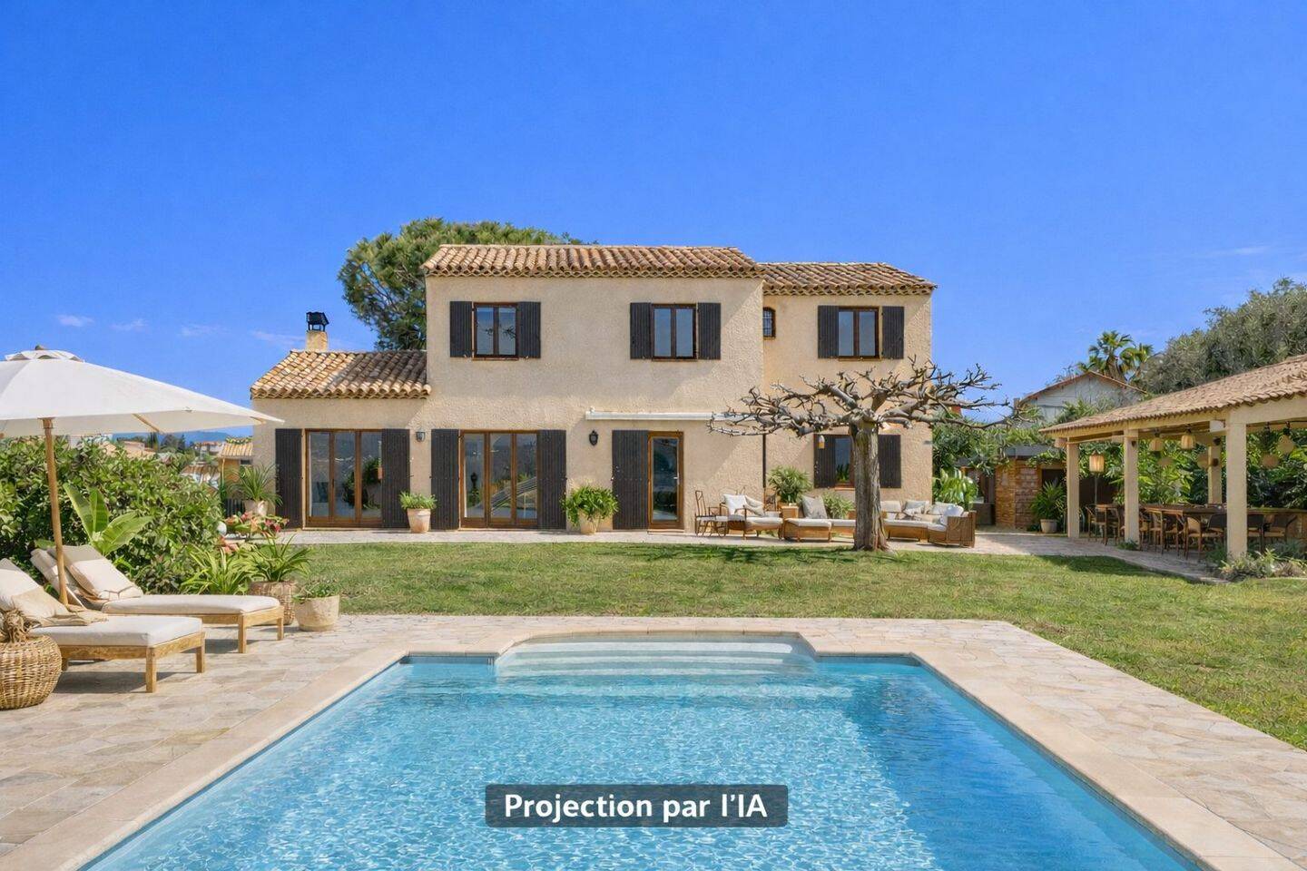 PROPRIETE AVEC TERRAIN DETACHABLE — 1