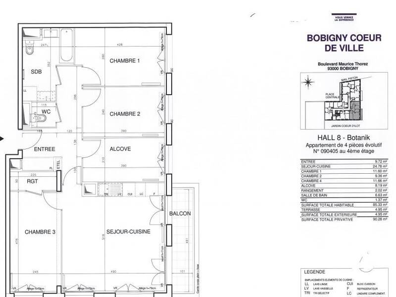 Maison à louer, 85m², BOBIGNY