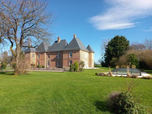 Maison à vendre 1 575 000 € 21 pièces 17 chambres 627 m² 10 000 m² de terrain Baromesnil 76260