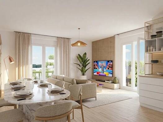 Appartement à vendre - neuf 176 500 € 3 pièces 2 chambres 65 m² Cheminots-Acacias-Faubourg de Lille Valenciennes 59300