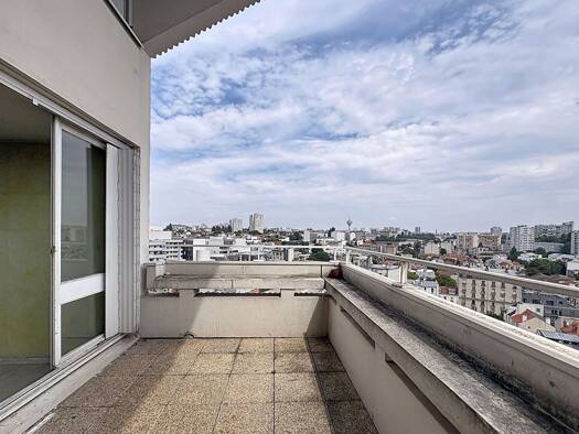 Appartement à vendre 325 500 € 3 pièces 2 chambres 72 m² Étage 12/15 Dhuys-Gallieni Bagnolet 93170