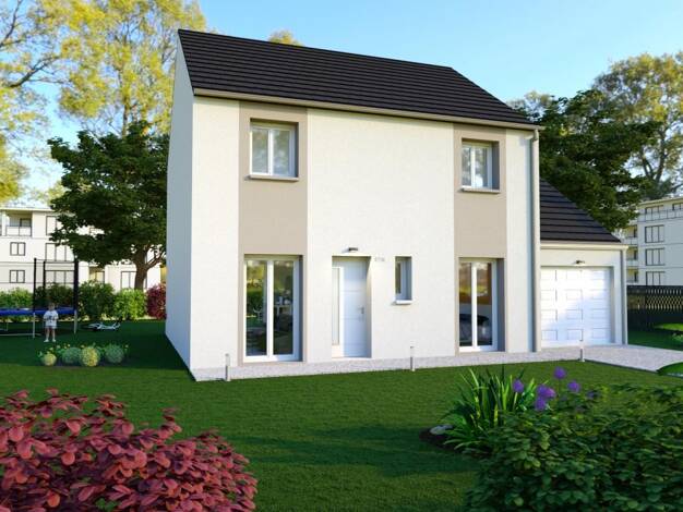 Terrain avec maison neuve à vendre 440 456 € 7 pièces 5 chambres 98,3 m² 760 m² de terrain Bièvres 91570