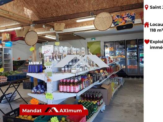 Boutique à vendre Fonds de commerce 228 900 € 118 m² de surface de vente Saint-Joseph 97480