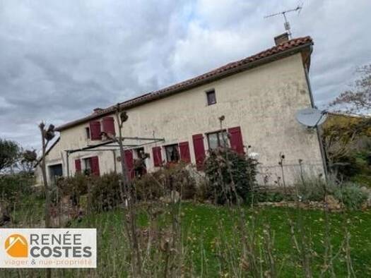 Maison en viager occupé Bouquet 35 200 € 5 pièces 3 chambres 172 m² 1 233 m² de terrain Le Vigeant 86150