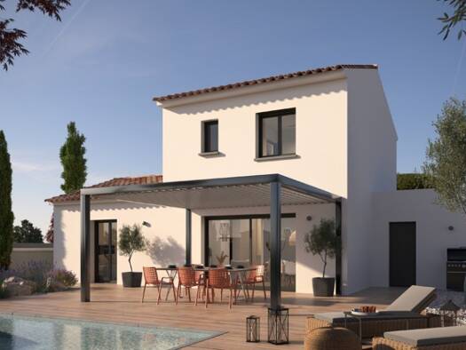 Terrain avec maison neuve à vendre 480 000 € 4 pièces 3 chambres 90 m² 460 m² de terrain Village Thermal Balaruc-les-Bains 34540