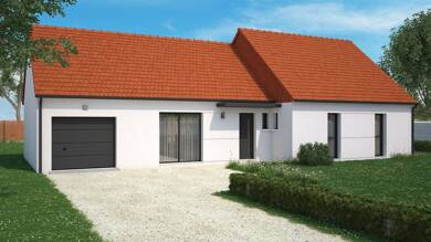 Maison de plain-pied à vendre 196 571 € 5 pièces 4 chambres 110 m² 800 m² de terrain Ervauville 45320