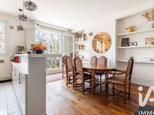 Appartement à vendre 550 000 € 3 pièces 2 chambres 64,5 m² Étage 2/6 Ile de la Jatte Neuilly-sur-Seine 92200