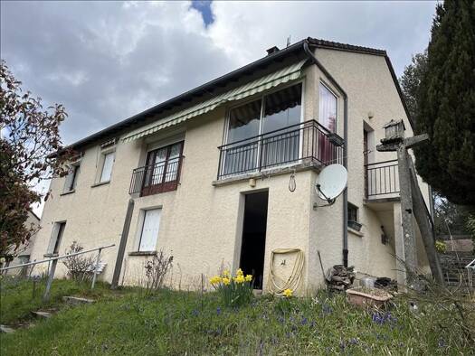 Maison de plain-pied à vendre 171 200 € 4 pièces 3 chambres 158 m² 1 000 m² de terrain Beynat 19190