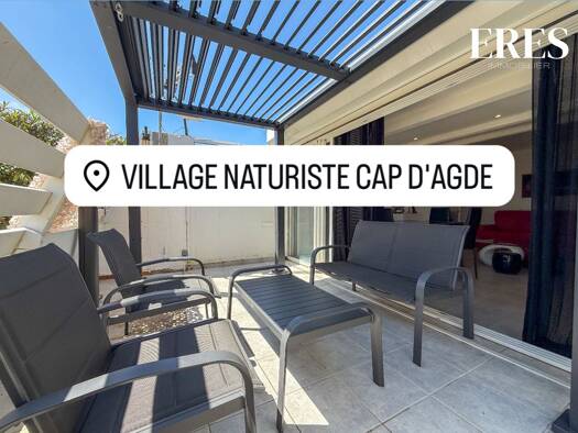 Appartement à vendre 375 000 € 2 pièces 1 chambre 37,13 m² RDC/1 Le Cap d'Agde Agde 34300
