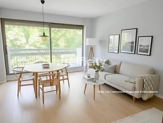 Appartement à vendre 129 000 € 2 pièces 1 chambre 47,8 m² Étage 3/4 Centre Nord Illkirch-Graffenstaden 67400