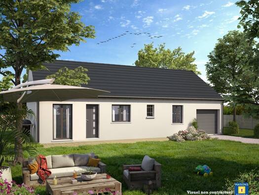 Terrain avec maison neuve à vendre 270 500 € 4 pièces 3 chambres 79 m² 437 m² de terrain Montge-en-Goele 77230