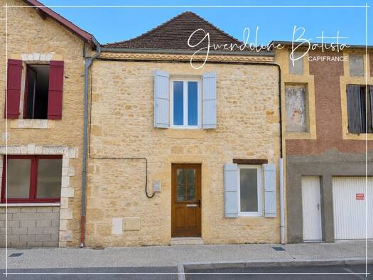 Maison de ville à vendre 129 000 € 3 pièces 2 chambres 68 m² 57 m² de terrain Lalinde 24150