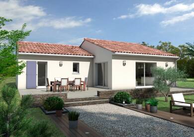 Maison neuve à vendre 203 390 € 4 pièces 3 chambres 90 m² 200 m² de terrain Autignac 34480
