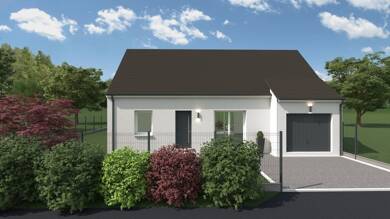 Terrain avec maison neuve à vendre 183 000 € Bléré 37150
