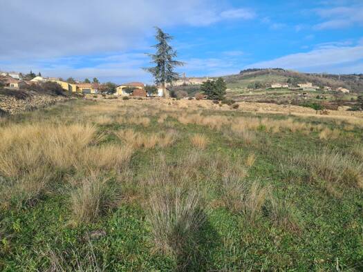 Terrain constructible à vendre 78 000 € 1 500 m² de terrain Mirabel 07170