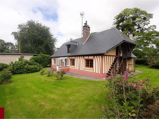 Maison de plain-pied à vendre 239 500 € 4 pièces 3 chambres 91 m² 4 375 m² de terrain Les Grandes-Ventes 76950