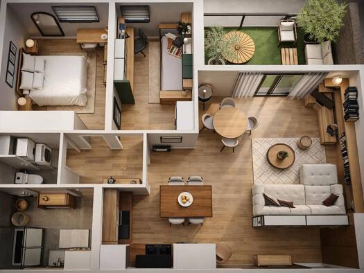 Appartement à vendre 209 000 € 3 pièces 2 chambres 68,22 m² RDC/1 Garons 30128