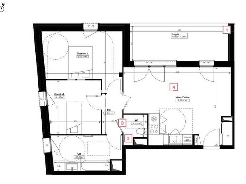 Maison à louer, 62m², TOURCOING