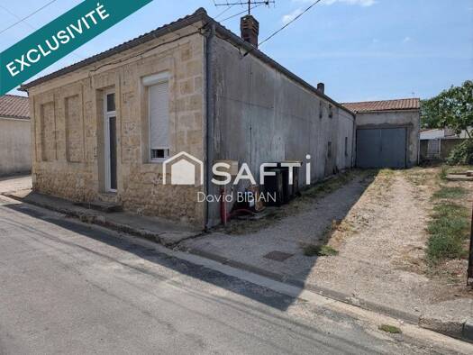 Maison à vendre 189 753 € 5 pièces 4 chambres 104 m² 323 m² de terrain Sud Pauillac 33250