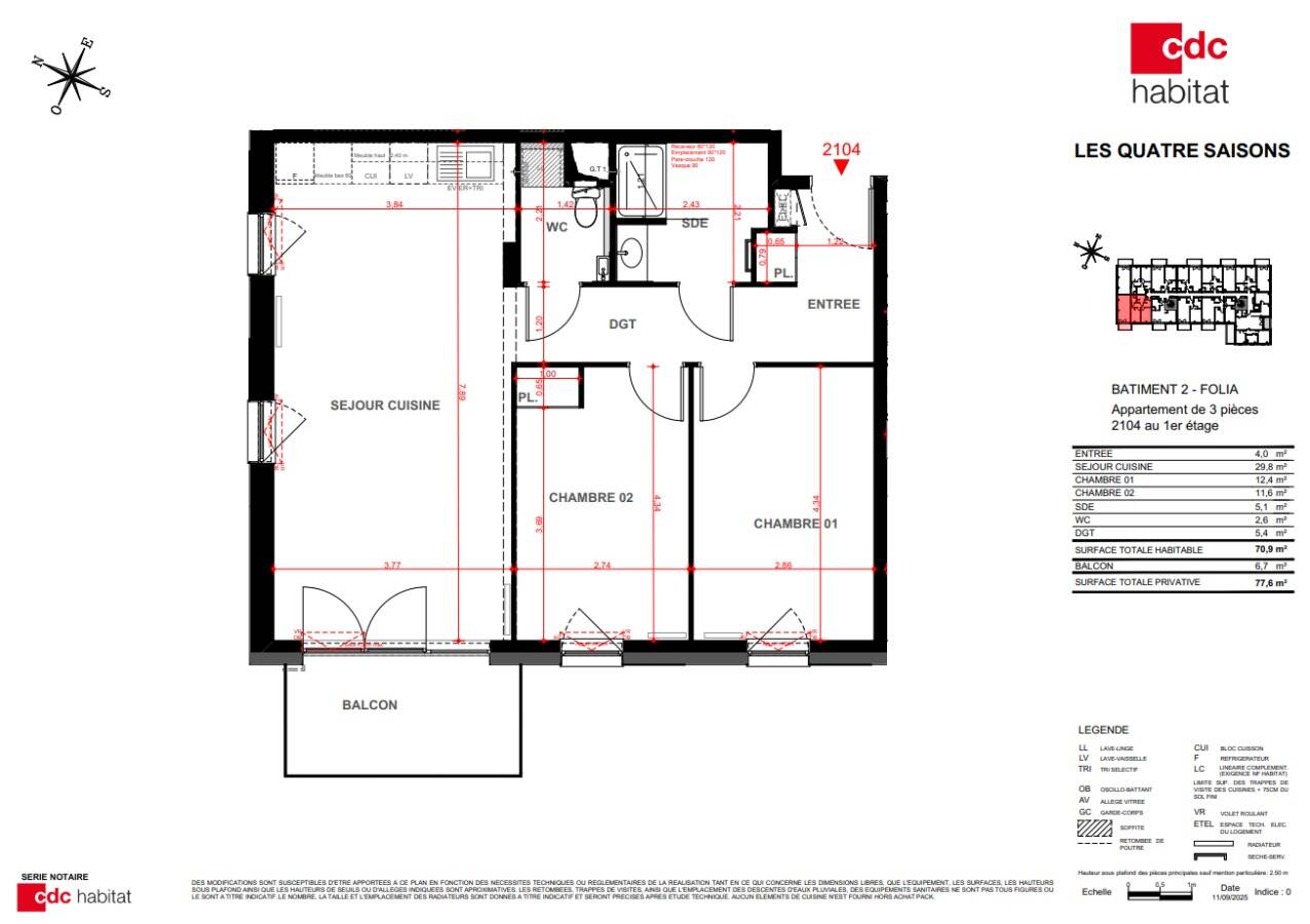 Maison à louer, 71m², MULHOUSE