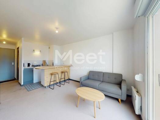 Appartement à louer 500 € 2 pièces 1 chambre 32 m² 1er étage La Noue-Piedalloues Auxerre 89000