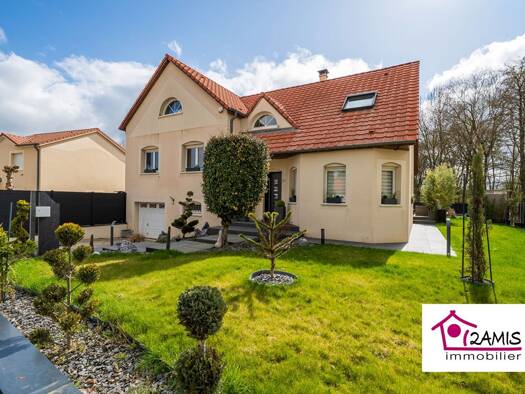 Maison à vendre 515 000 € 8 pièces 6 chambres 162 m² 668 m² de terrain Centre Heillecourt 54180