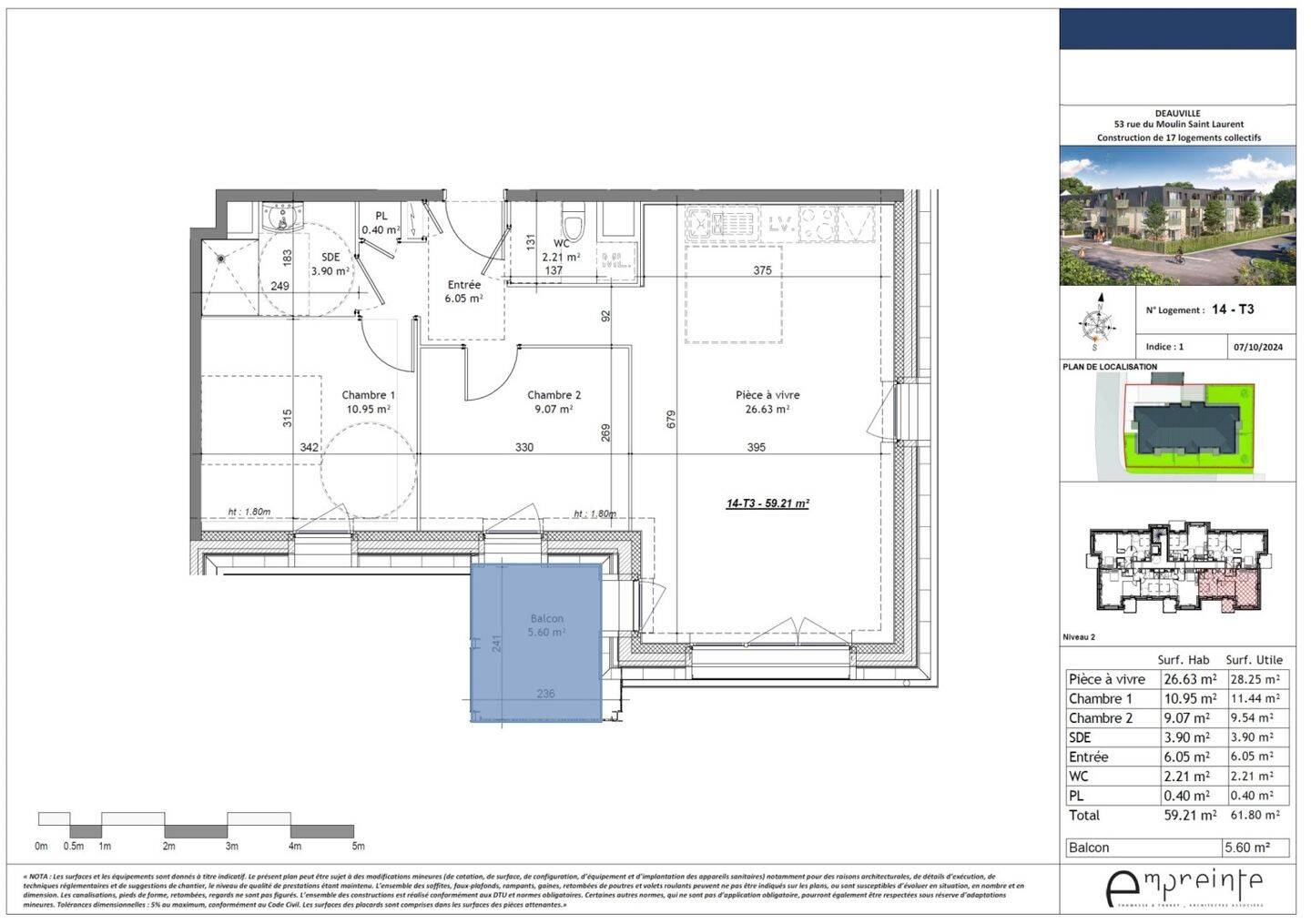 Maison à vendre, 60m², DEAUVILLE