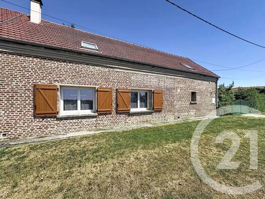 Maison à vendre 186 000 € 4 pièces 3 chambres 134 m² 1 170 m² de terrain Conchy-les-Pots 60490