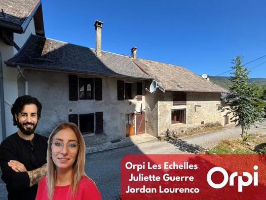 Maison à vendre 167 000 € 3 pièces 2 chambres 75,82 m² 212 m² de terrain Saint-Jean-de-Couz 73160