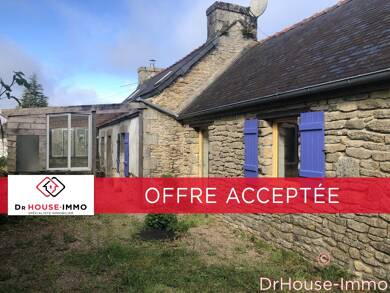 Maison à vendre 97 650 € 3 pièces 2 chambres 60 m² 4 042 m² de terrain Berrien 29690