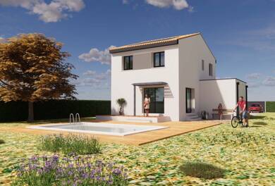 Terrain avec maison neuve à vendre 363 000 € Calvisson 30420