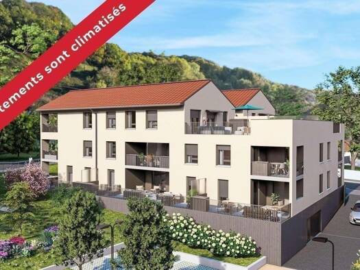 Appartement à vendre - neuf 225 000 € 3 pièces 2 chambres 67 m² dès le 30/06/2027 Val-de-Virieu 38730