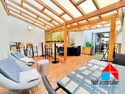 Bar / Café à vendre 105 000 € 225 m² d'espace de restauration Poincaré-Foch-Anatole France Nancy 54000