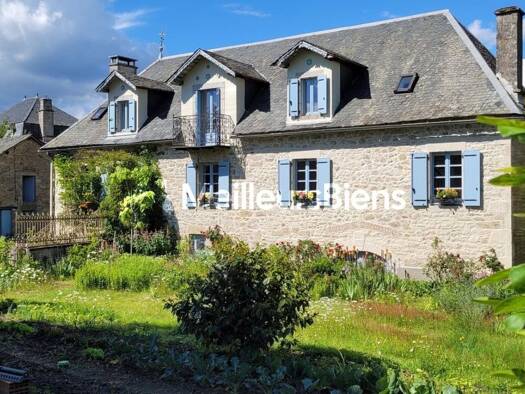 Maison à vendre 413 500 € 9 pièces 4 chambres 195 m² 9 400 m² de terrain Rouffiac 15150
