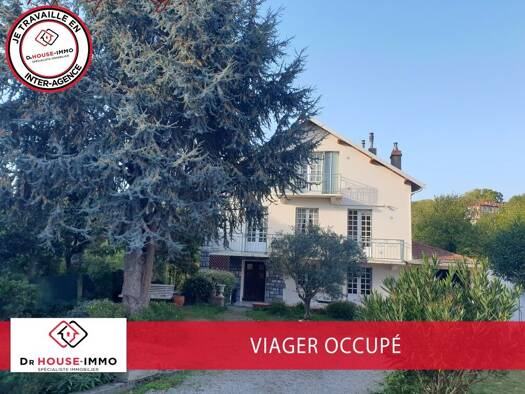 Maison en viager occupé Bouquet 160 375 € 7 pièces 4 chambres 176 m² 1 224 m² de terrain Jeu du mail-Lestang-Saint Jean Pamiers 09100