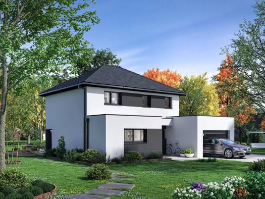 Terrain avec maison neuve à vendre 469 500 € 5 pièces 4 chambres 136,6 m² 2 106 m² de terrain Tourville-en-Auge 14130