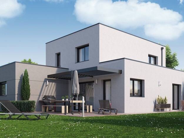 Terrain avec maison neuve à vendre 314 214 € 5 pièces 4 chambres 127 m² 460 m² de terrain Saint-Melaine-sur-Aubance 49610